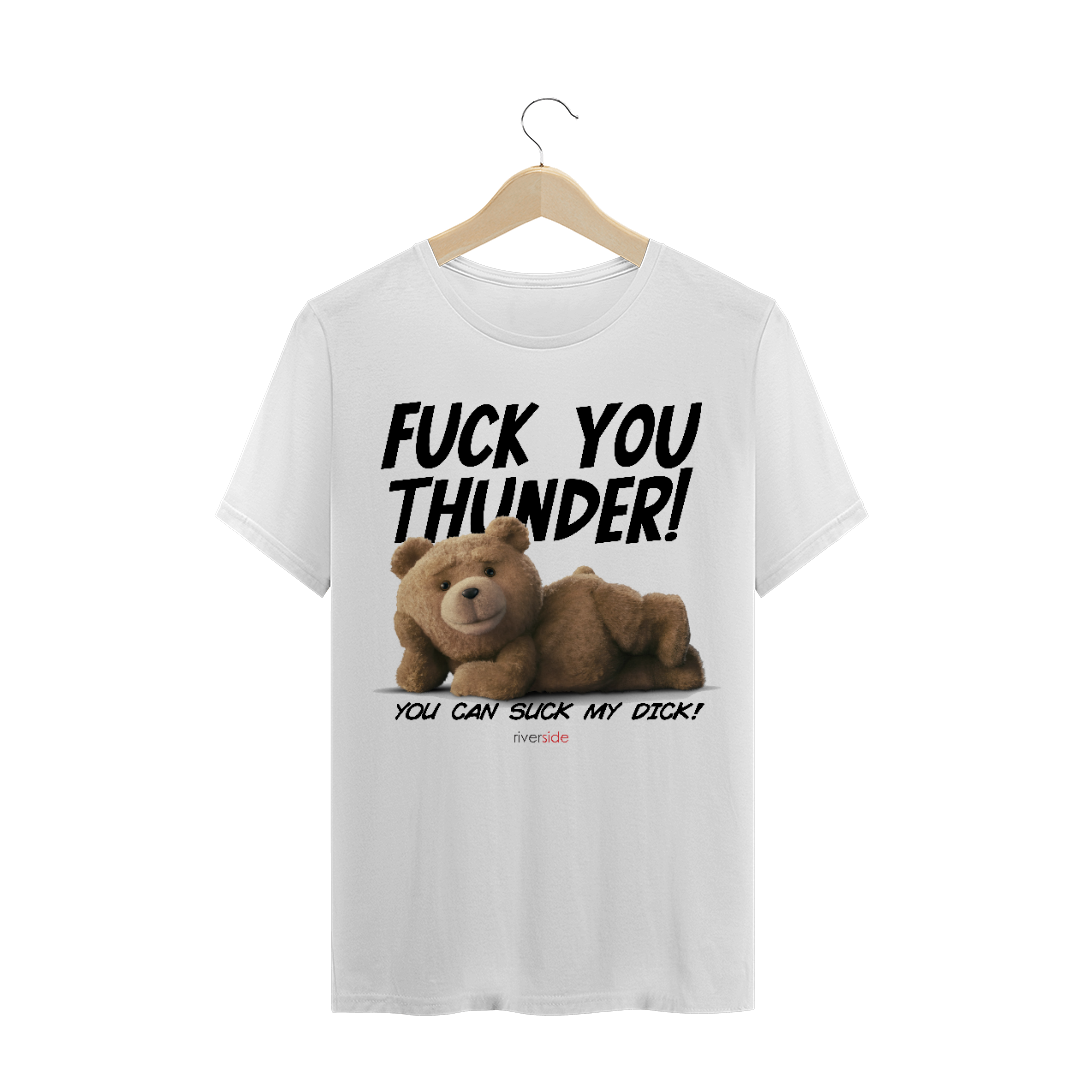 Nome do produto  T-Shirt Quality Ted Thunder Buddies Branca