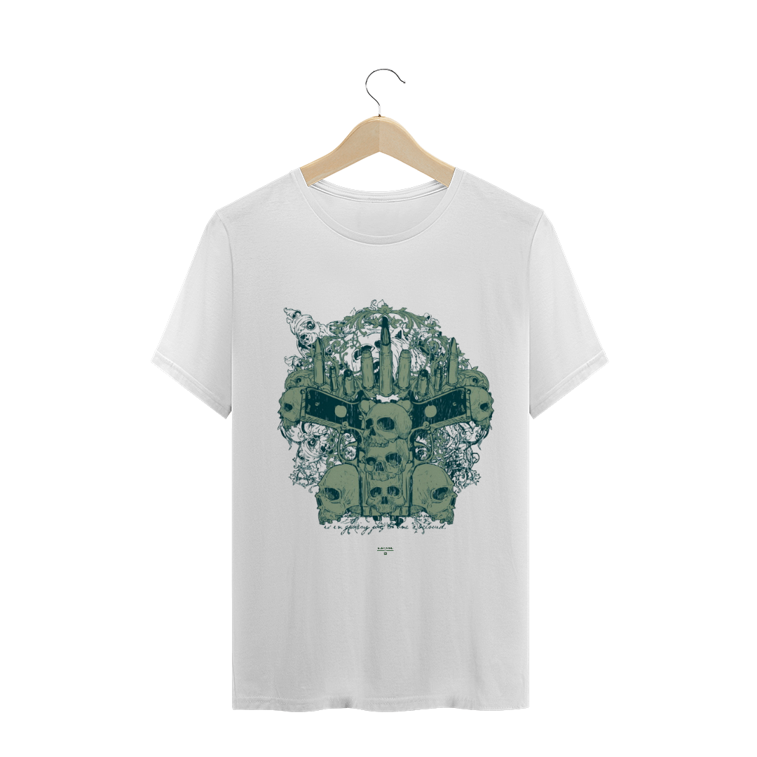 Nome do produto  CAMISETA PREMIUM SURVIVAL SKULL GUN