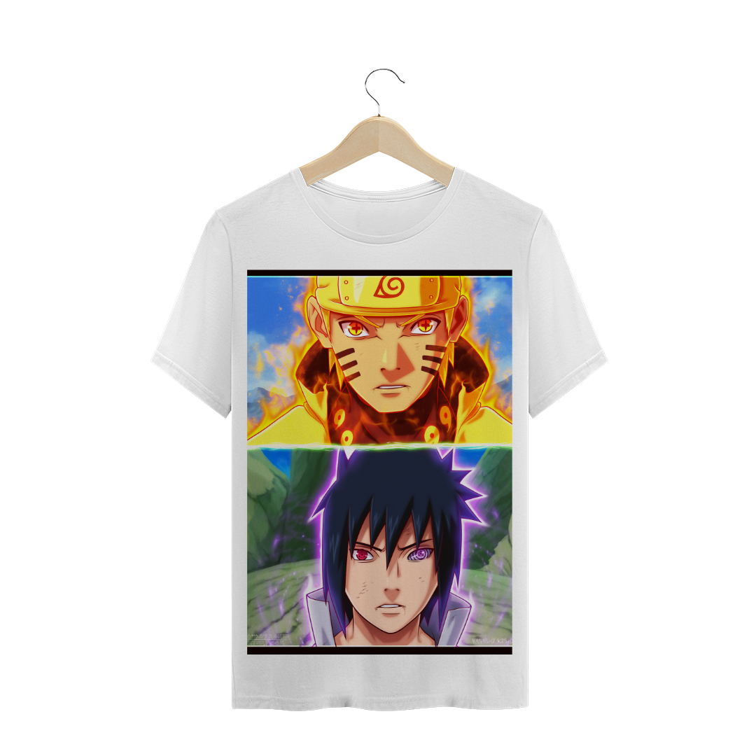 Nome do produto  Camiseta Naruto vs Sasuke
