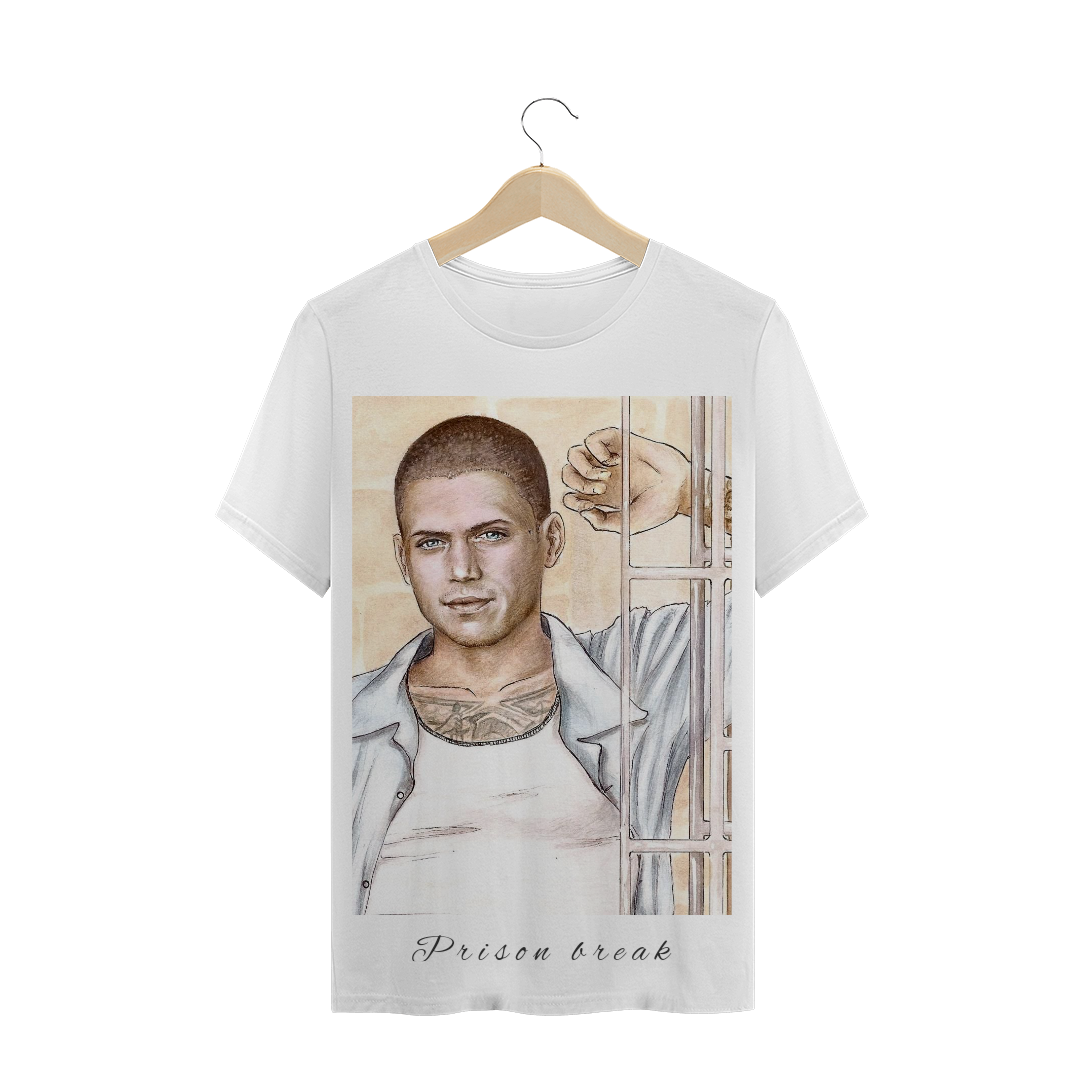 Nome do produto  Camisa masculina michael scofield prison break