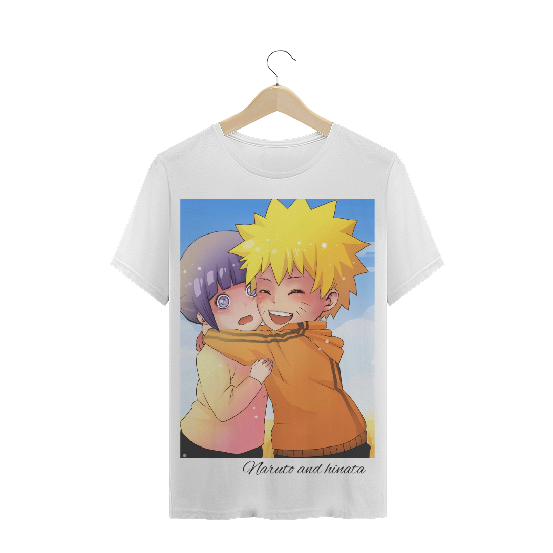 Nome do produto  Camiseta Naruto and hinata 