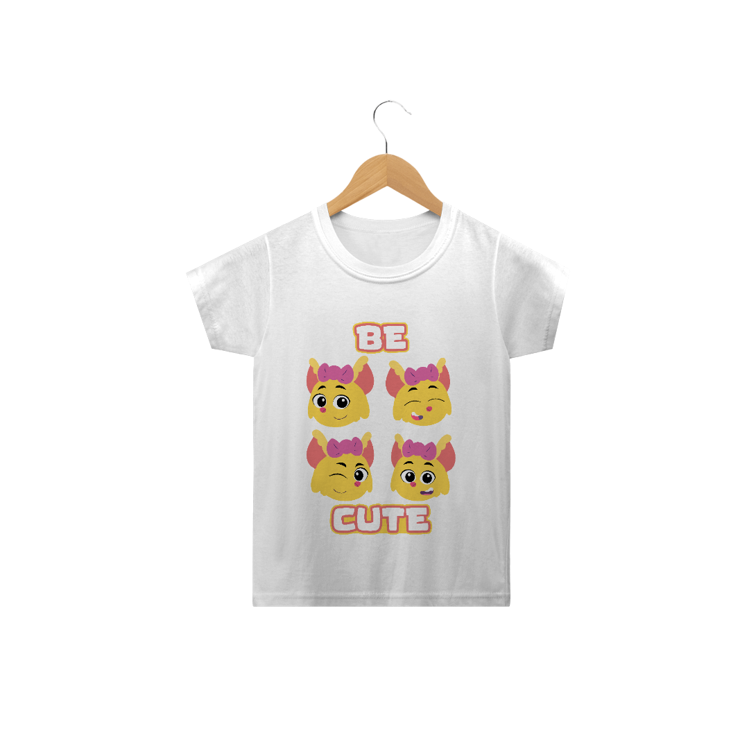 Nome do produto  Camiseta Infantil Be Cute
