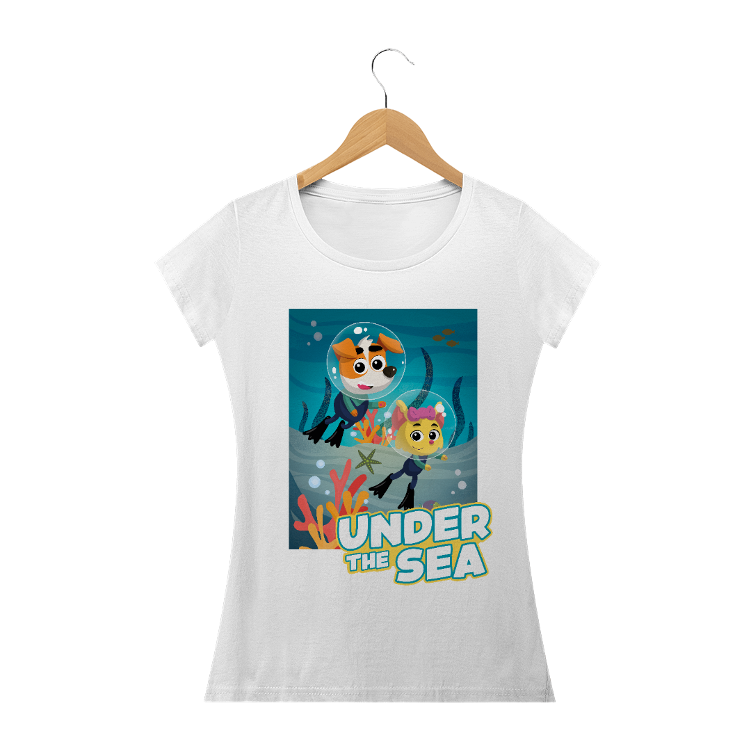 Nome do produto  Camiseta Feminina - Under the Sea
