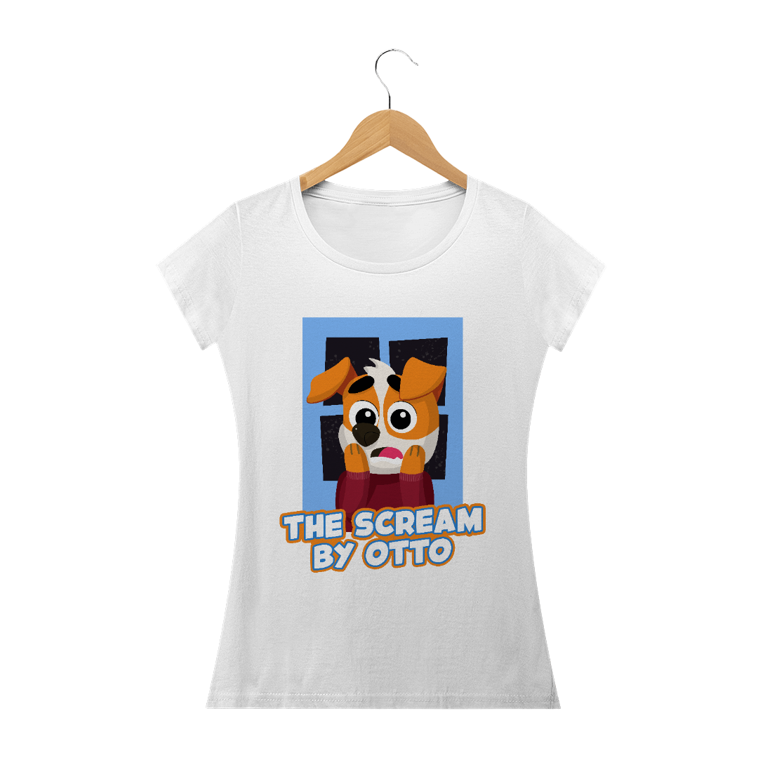 Nome do produto  Camiseta Feminina - The Scream By Otto