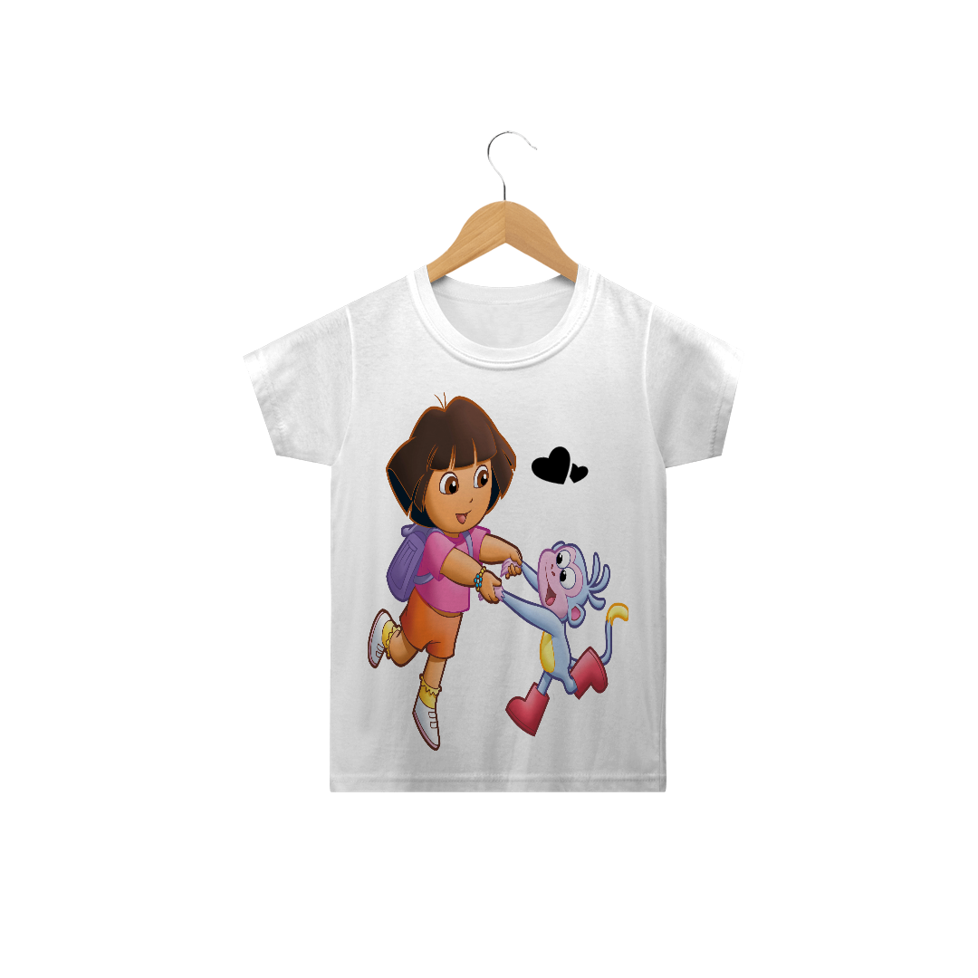 Nome do produto  Blusa infantil dora aventureira