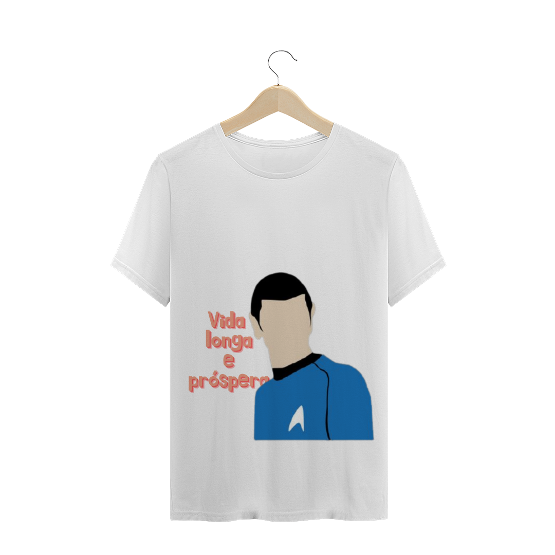 Nome do produto  Camisa Spock Branca