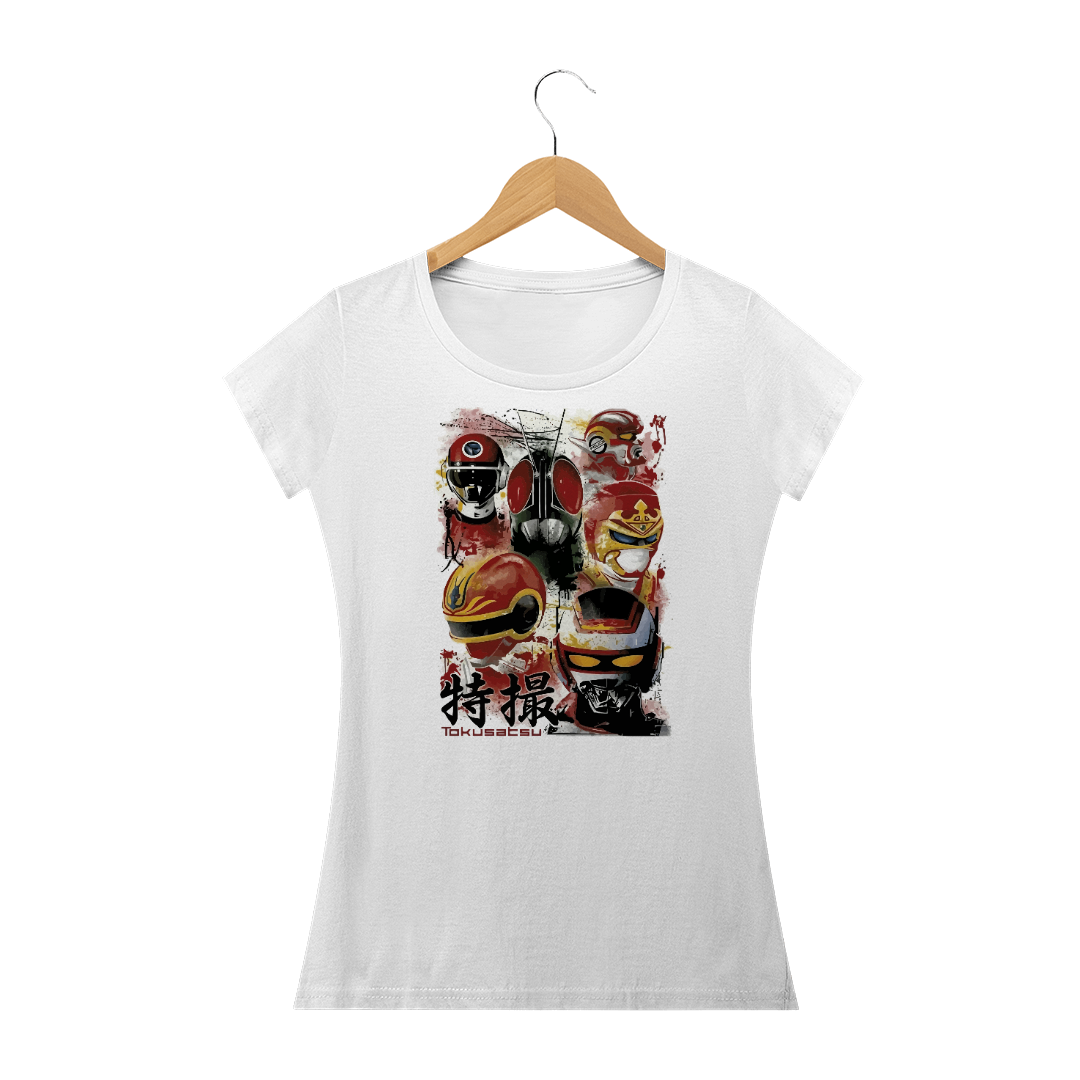 Nome do produto  CAMISETA FEMININA TOKUSATSU