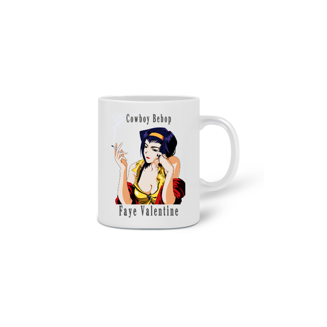 MarmitaGeek Cowboy bebop - Faye Valentine caneca