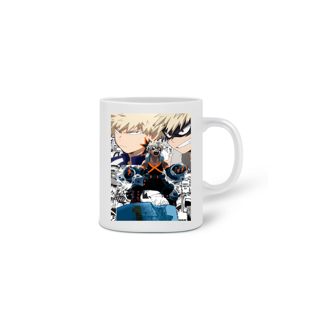 Nome do produto  MarmitaGeek Boku no hero - Bakugo Caneca