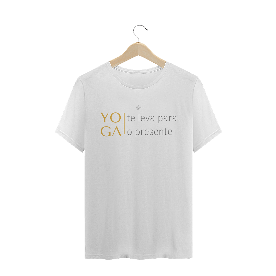 Nome do produto  Camiseta Nathalia Morgana Frase Yoga te leva (inspire-se)