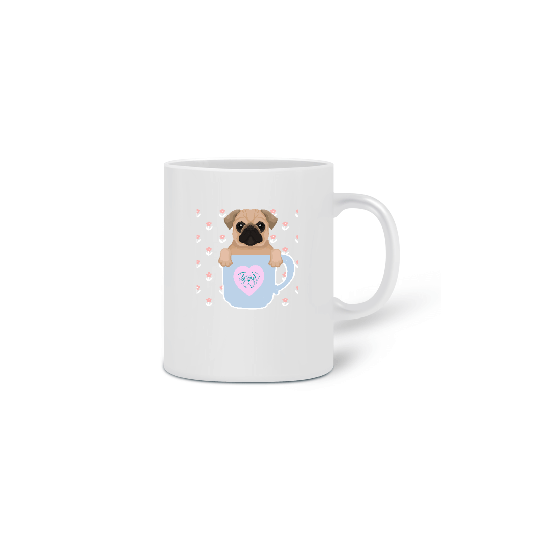 Nome do produto  Caneca Pug Lovers