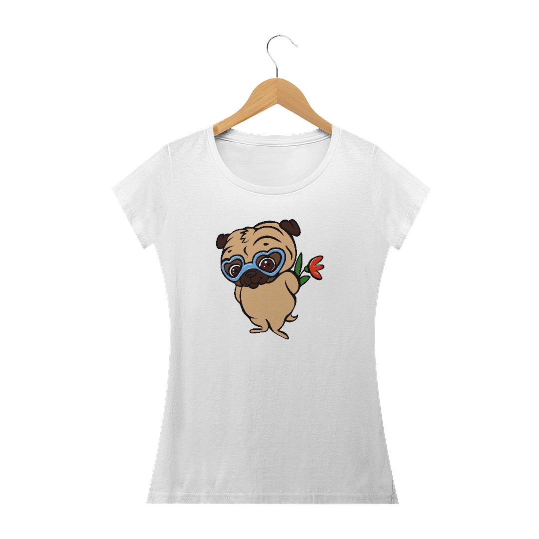 Nome do produto  Baby Look Baby Pug
