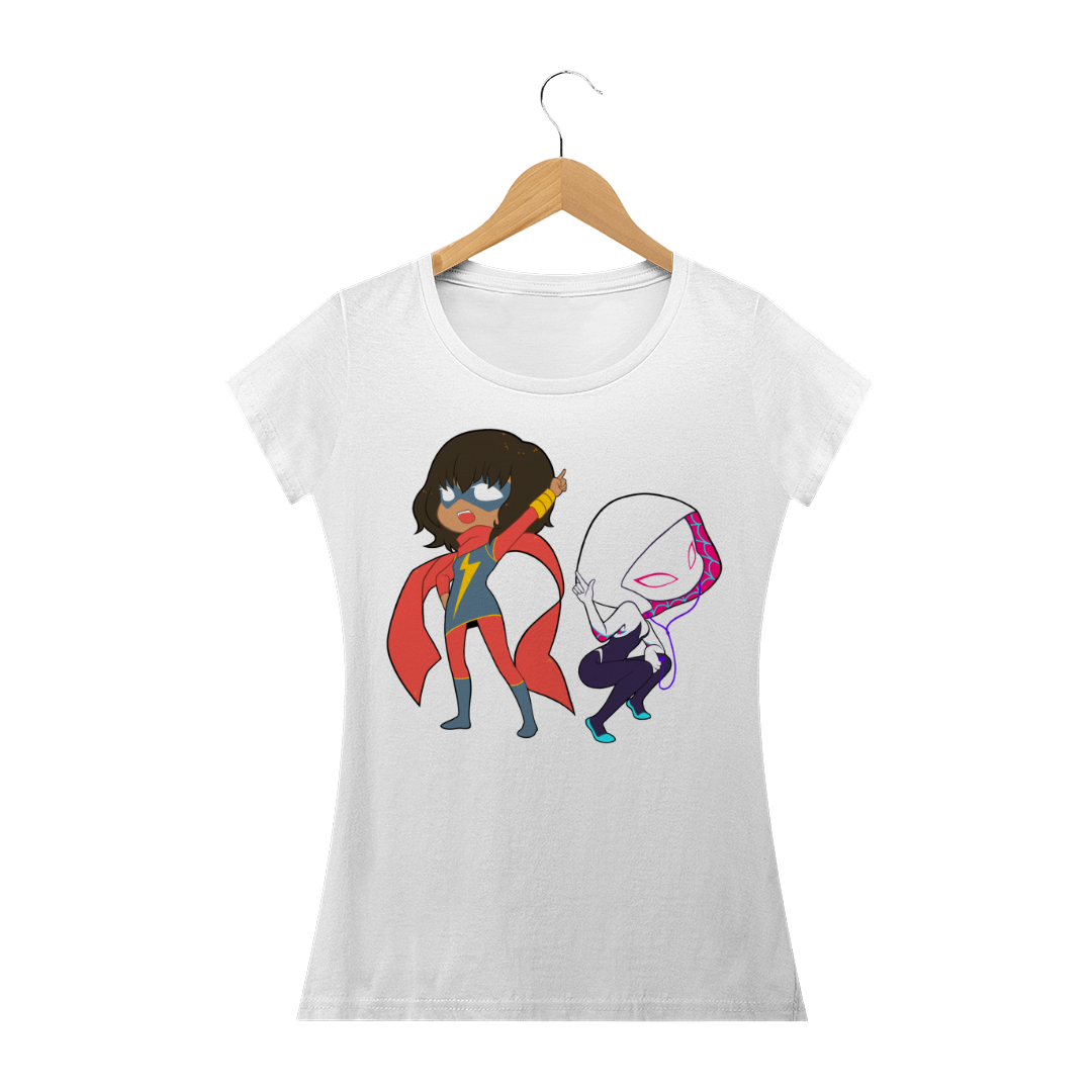 Nome do produto  CAMISETA MARVEL - MS. MARVEL & GWEN 
