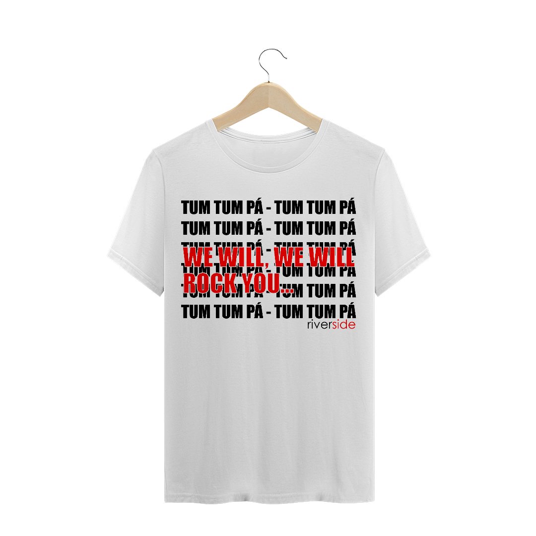 Nome do produto  T-Shirt Quality Rock U Branca