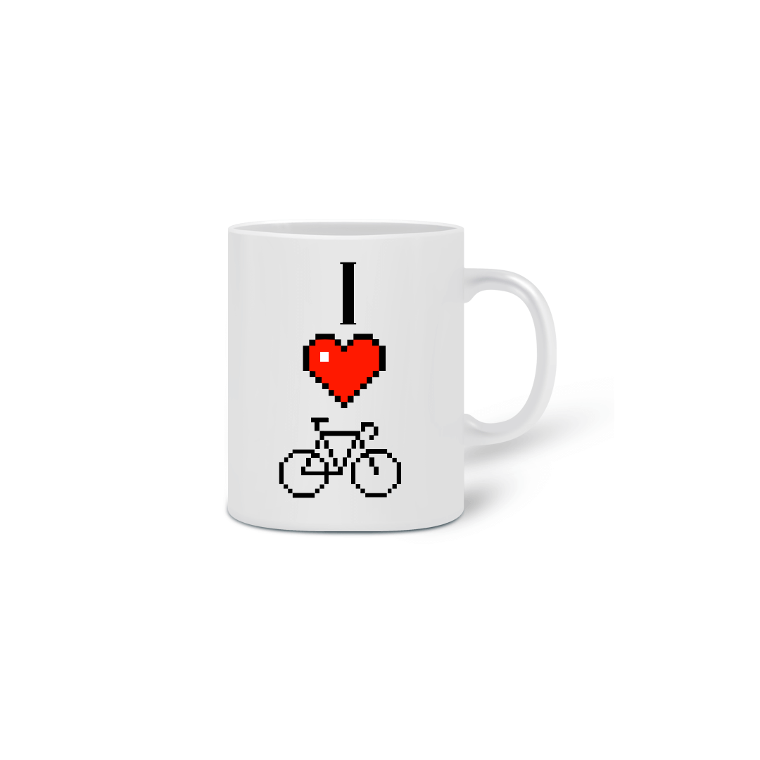 Nome do produto  Caneca I love bike 