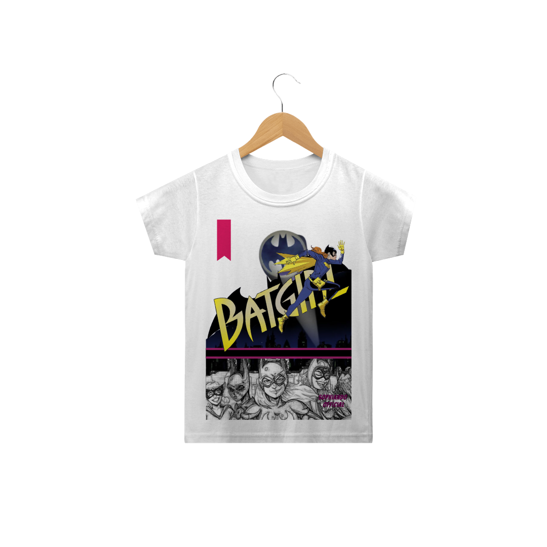 Nome do produto  Batgirls!!! Camisa Infantil Menina