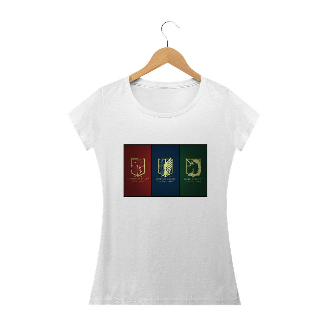 Camiseta - Shingeki no Kyojin - Feminina 