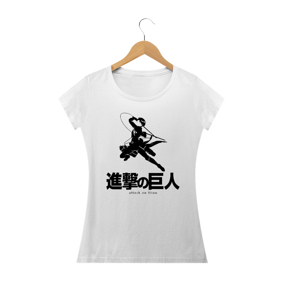 Camiseta - Shingeki no Kyojin - Feminina 