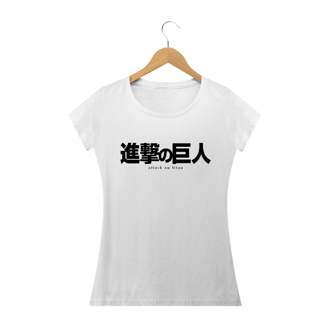 Camiseta - Shingeki no Kyojin - Feminina 