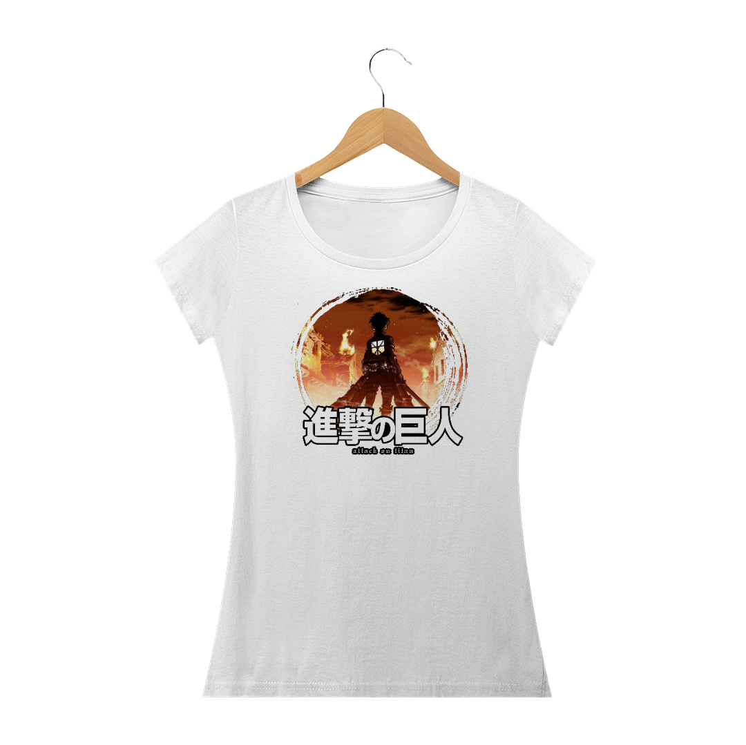 Nome do produto  Camiseta - Shingeki no Kyojin - Feminina 