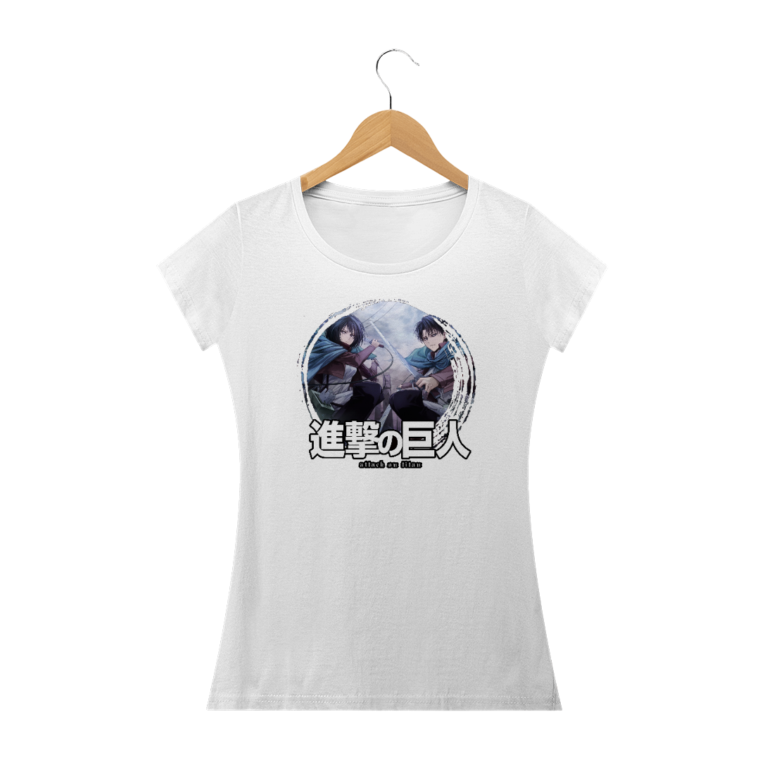 Nome do produto  Camiseta - Shingeki no Kyojin - Feminina 