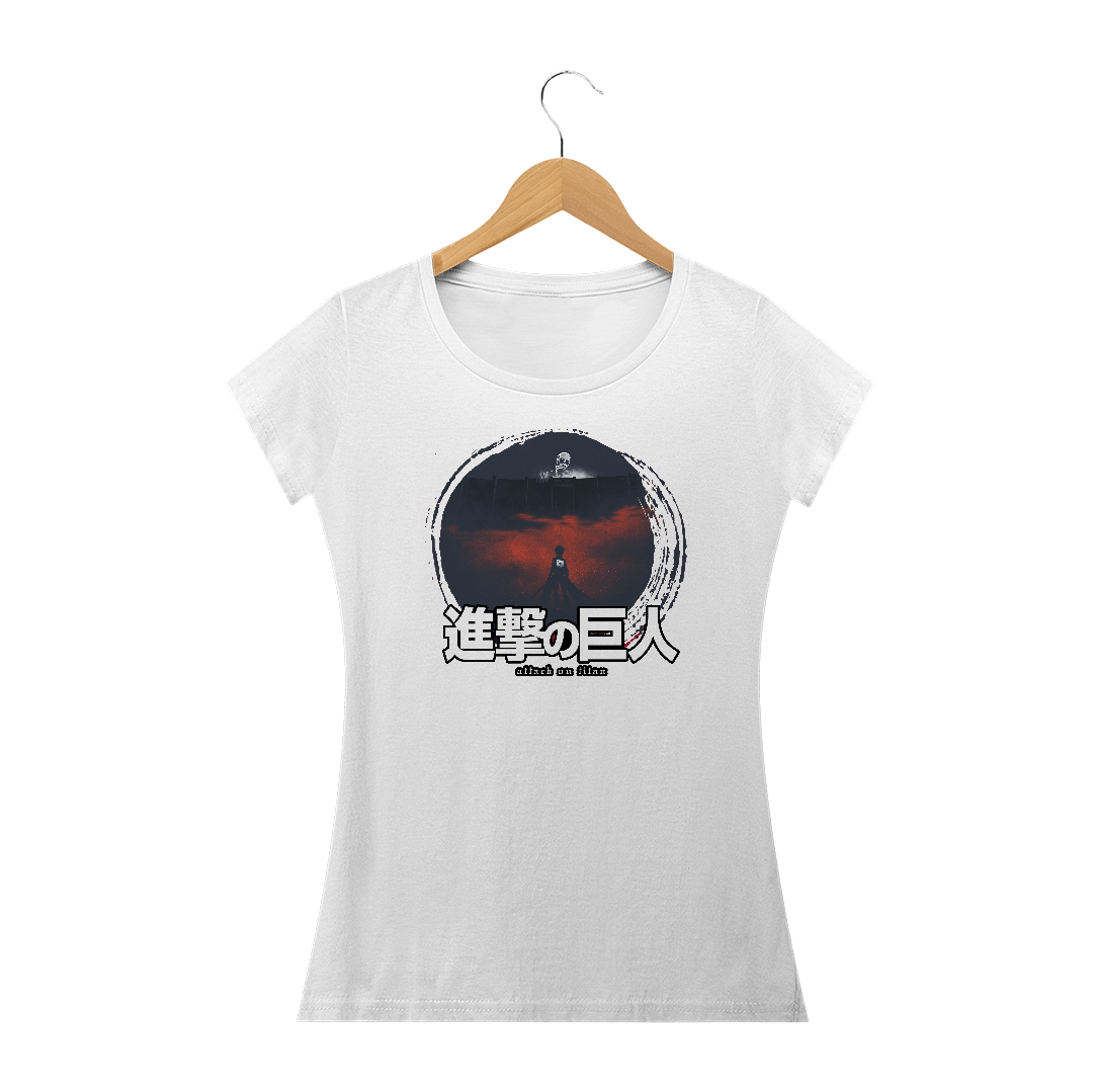 Camiseta - Shingeki no Kyojin - Feminina 