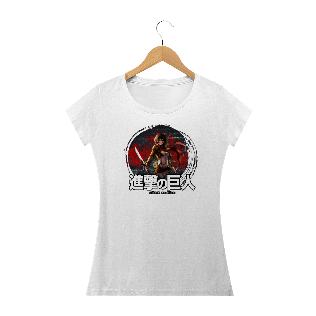 Nome do produto  Camiseta - Shingeki no Kyojin - Feminina 