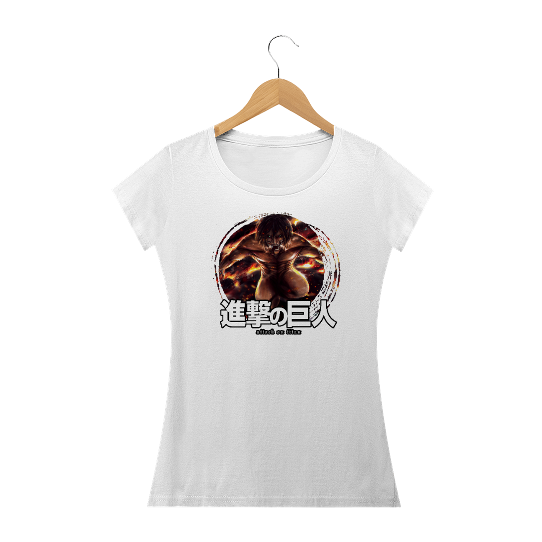 Camiseta - Shingeki no Kyojin - Feminina 