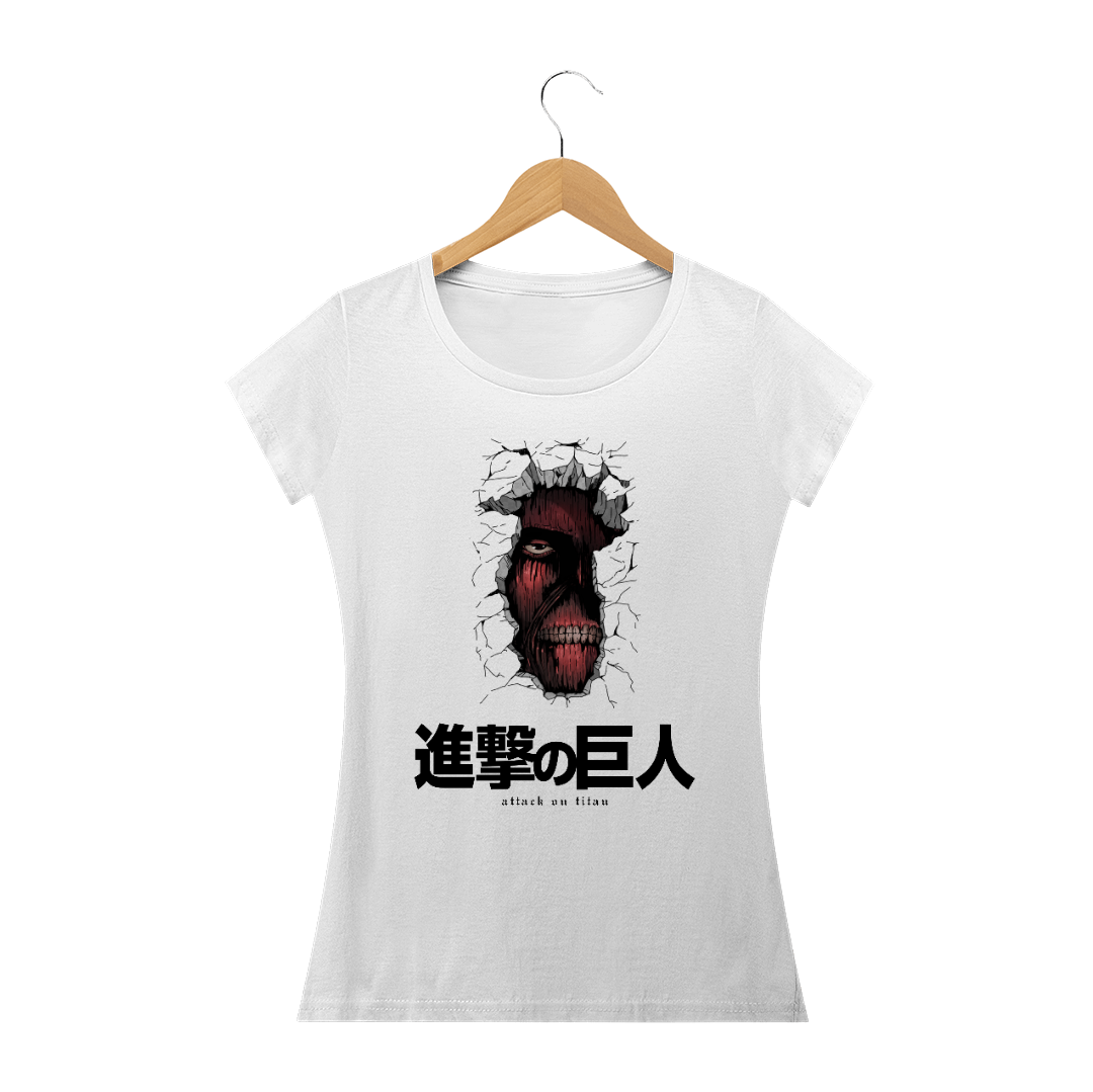 Nome do produto  Camiseta - Shingeki no Kyojin - Feminina 