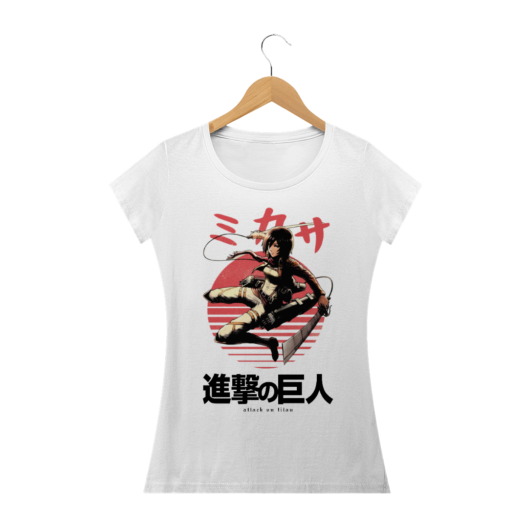 Camiseta - Shingeki no Kyojin - Feminina 