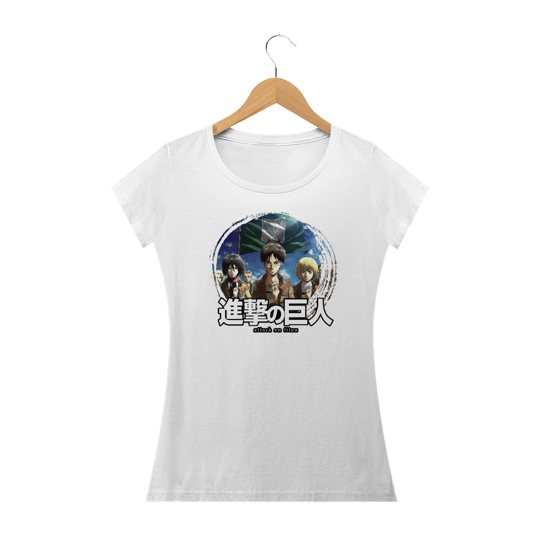 Nome do produto  Camiseta - Shingeki no Kyojin - Feminina 