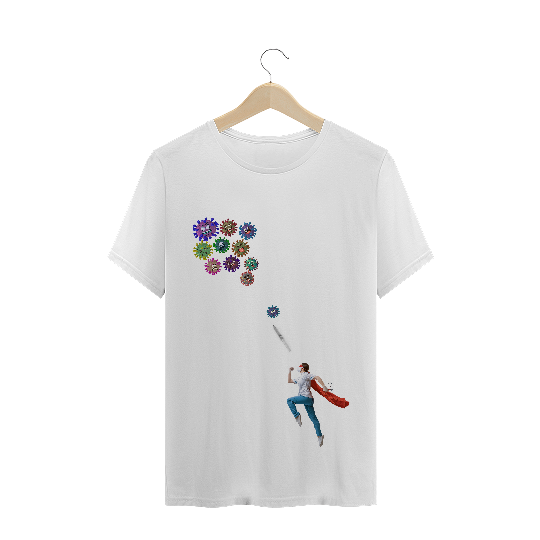 Camiseta Plus Size - Doutores Heróis