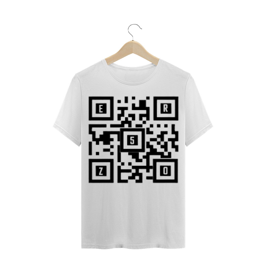 Nome do produto  CAMISETA MASCULINA QRCODE 5ZERO