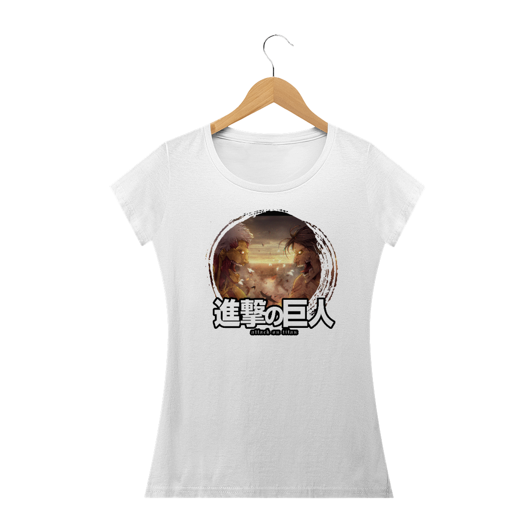 Camiseta - Shingeki no Kyojin - Feminina 