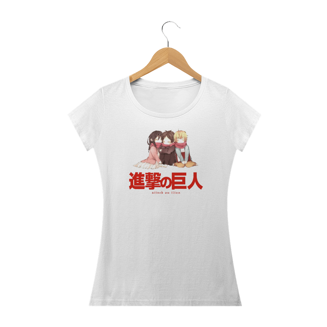 Nome do produto  Camiseta - Shingeki no Kyojin - Feminina 