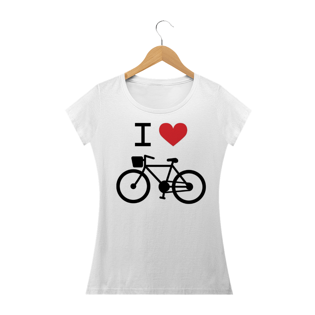 Nome do produto  camiseta eu amo bike