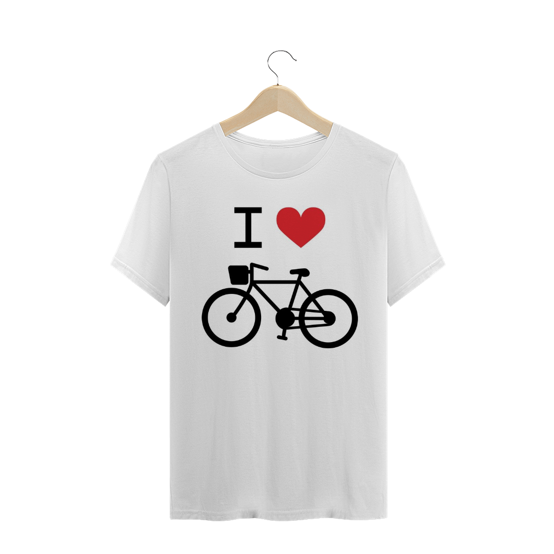 Nome do produto  camiseta masculina eu amo Bike