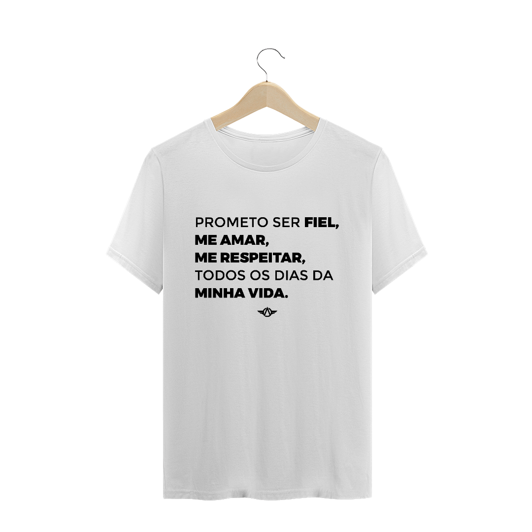 Nome do produto  Camiseta Premium Ser Fiel Branca