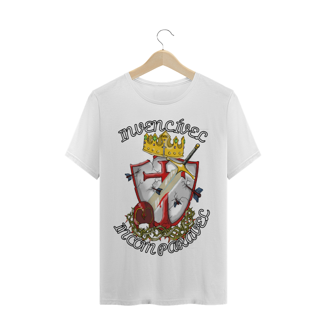 Nome do produto: CAMISETA INVENCÍVEL INCOMPARÁVEL