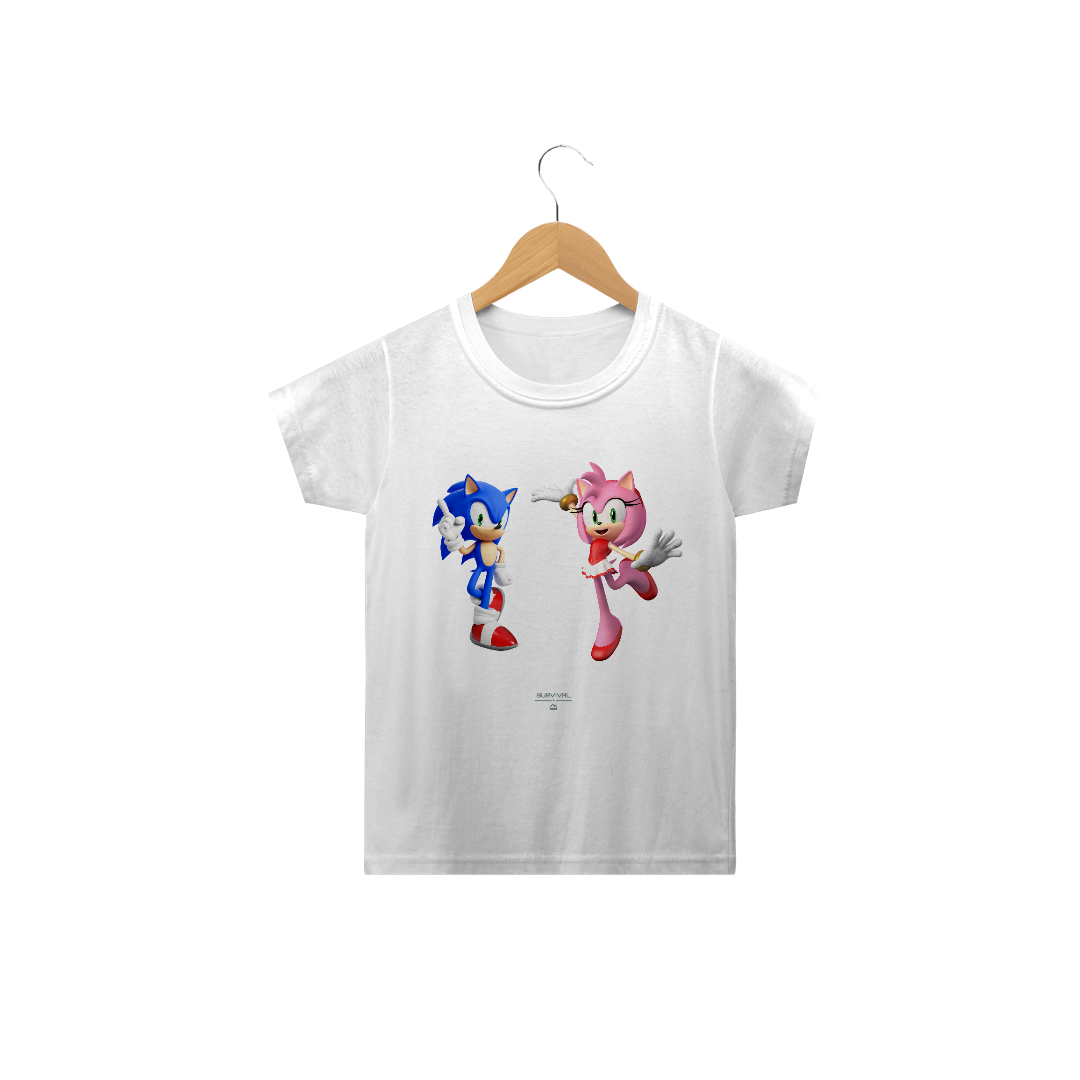 Nome do produto  CAMISETA INFANTIL SONIC