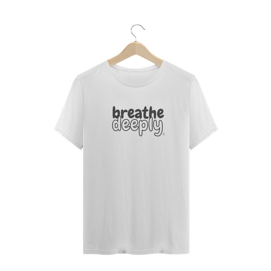 Nome do produto  Baby Long Nathalia Morgana Frase Breathe deeply (inspire-se)