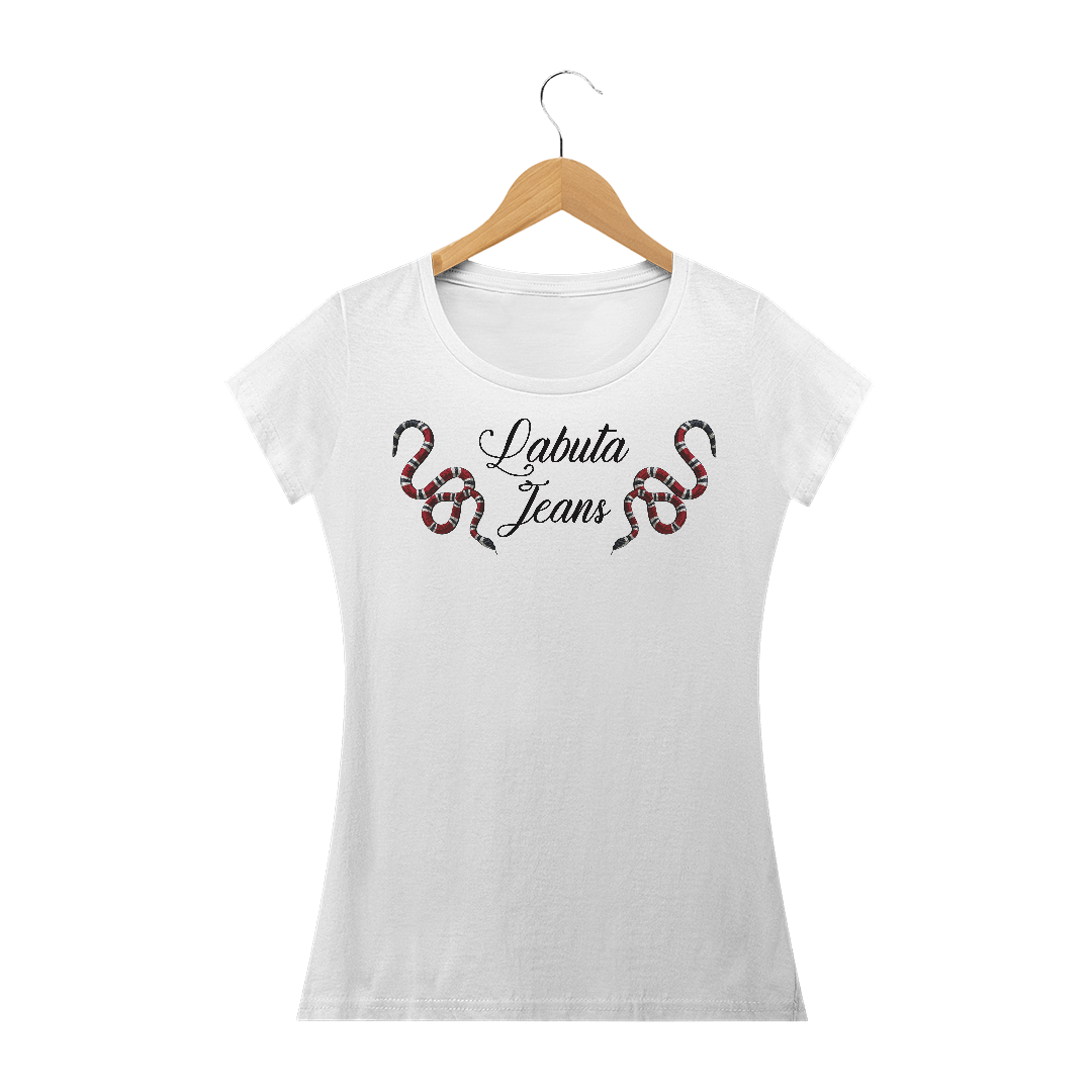 Nome do produto  Baby look - Coral blck