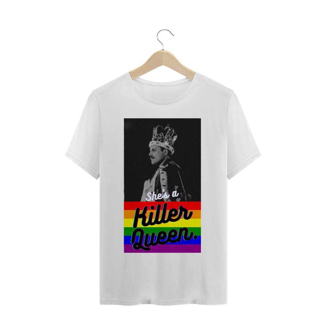 Nome do produto  Camiseta Freddie Mercury Killer Queen 