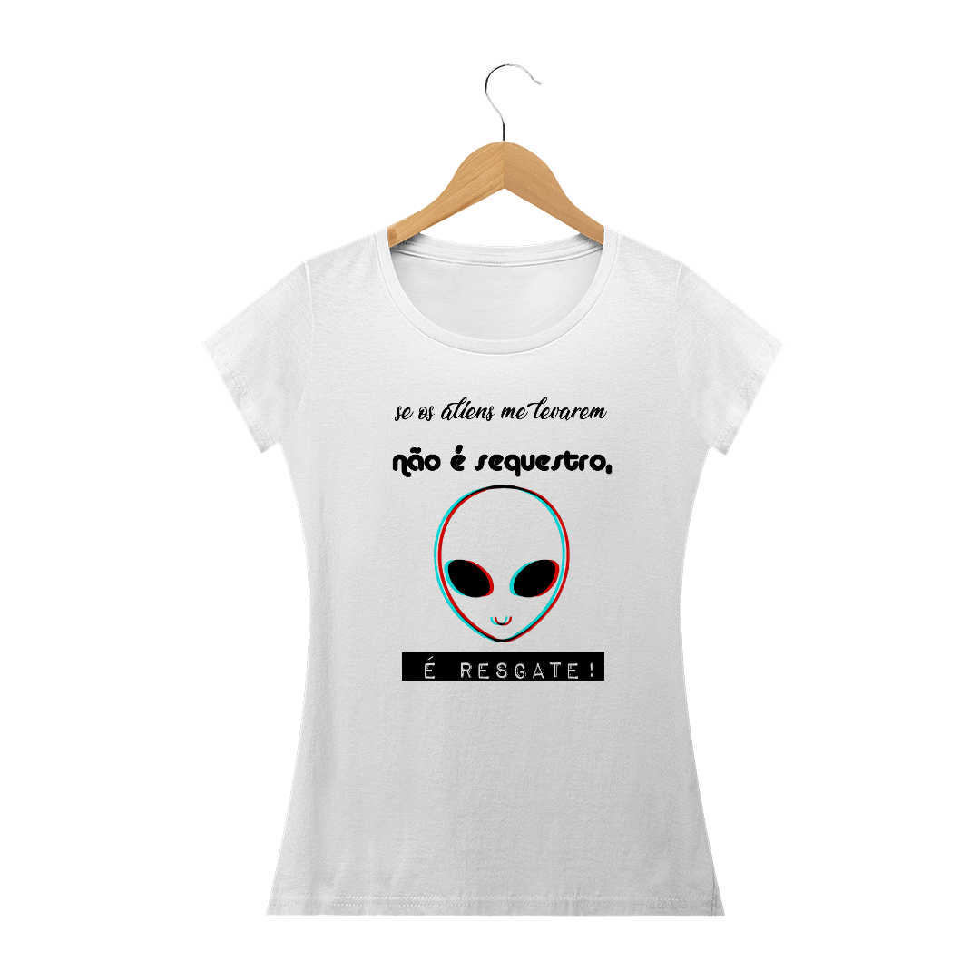 Nome do produto  Camiseta Feminina Alien