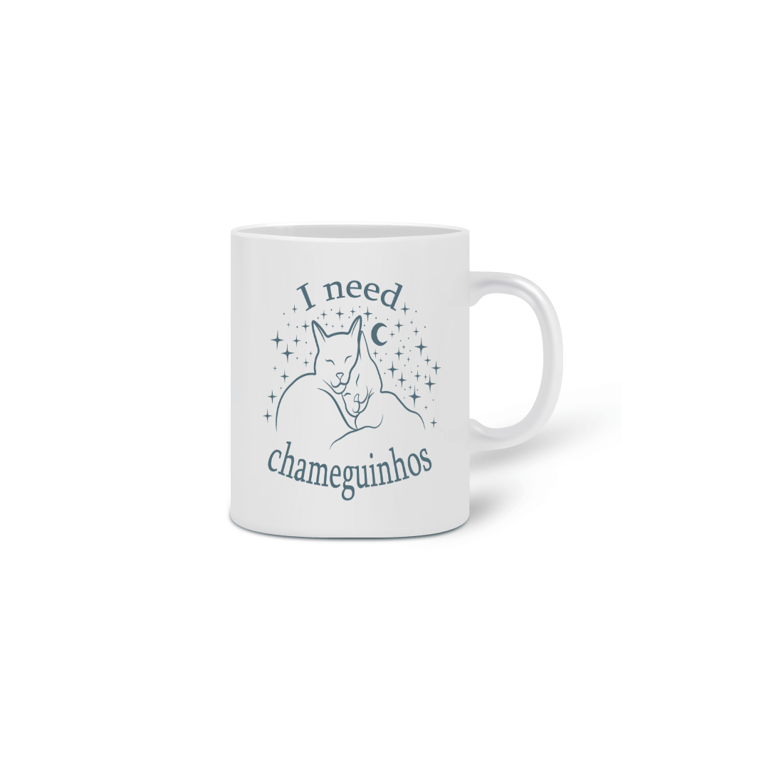 Nome do produto  Caneca - Chameguinhos
