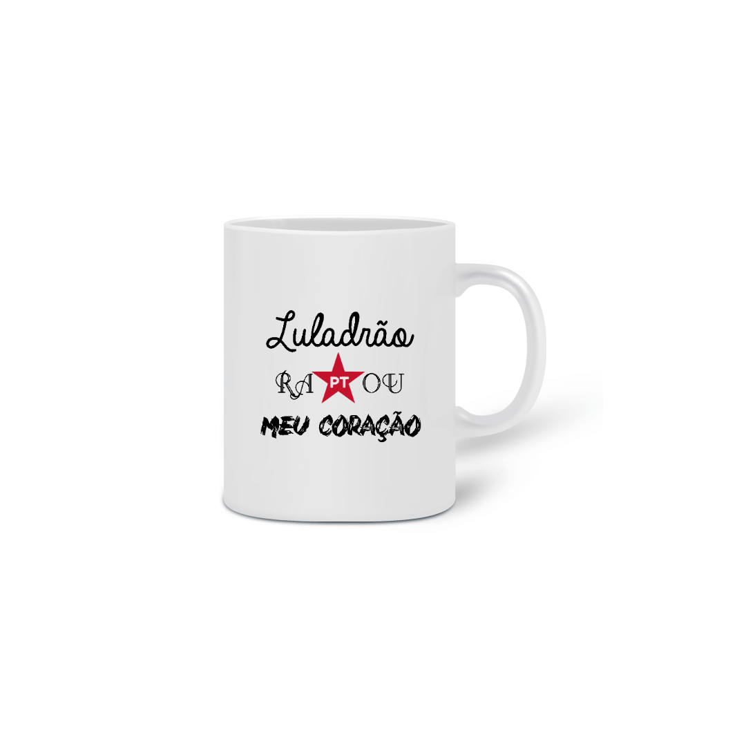 Nome do produto  Caneca Luladrão Raptou meu Coração