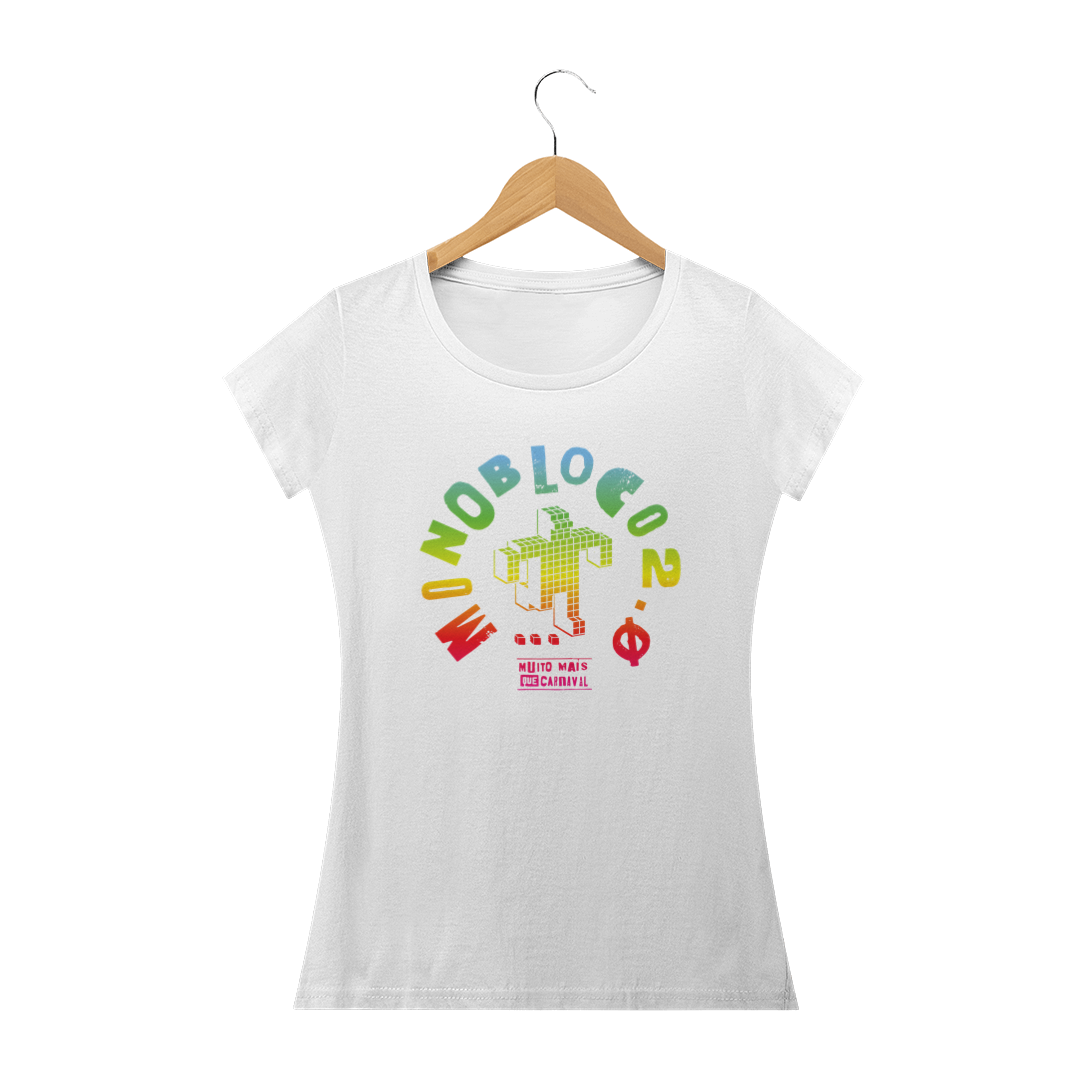 Camisa Baby Long Logo Monobloco Rainbow