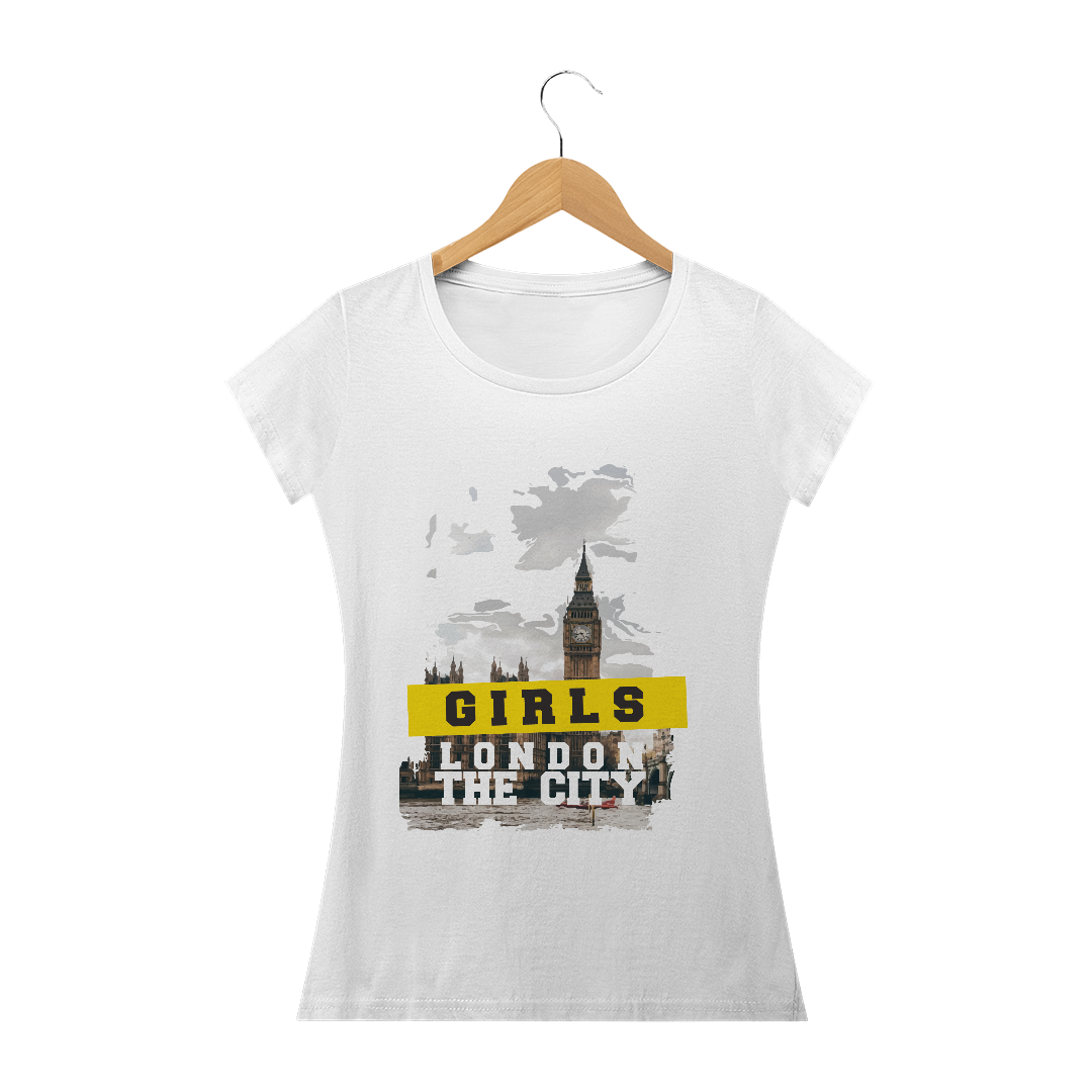 T-SHIRT Feminina Girl London