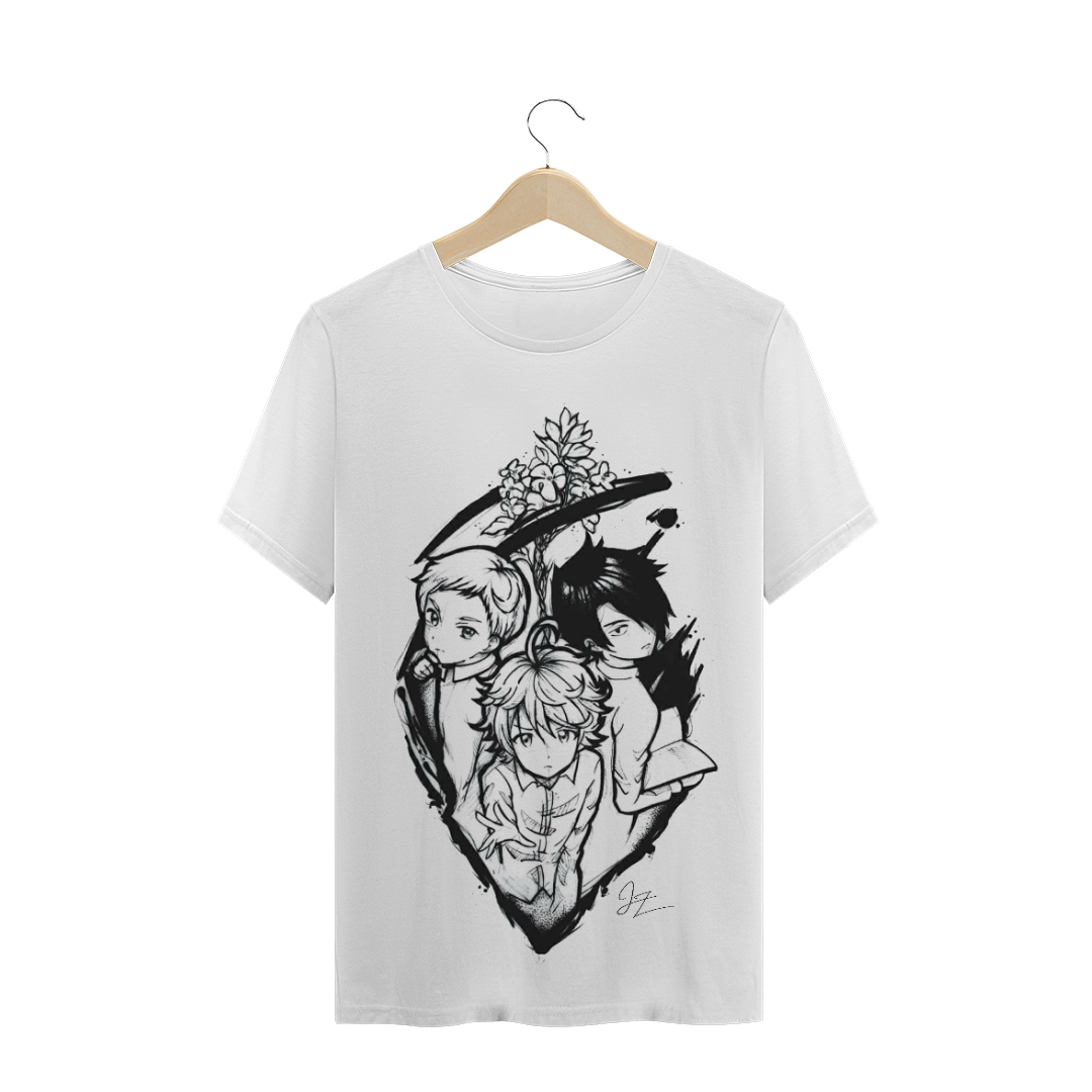 Camiseta Emma, Ray, Norman - The Promissed Neverland