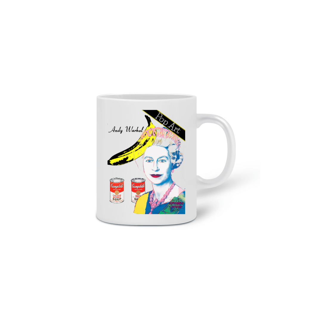 Nome do produto  Caneca Pop Art Andy Warhol